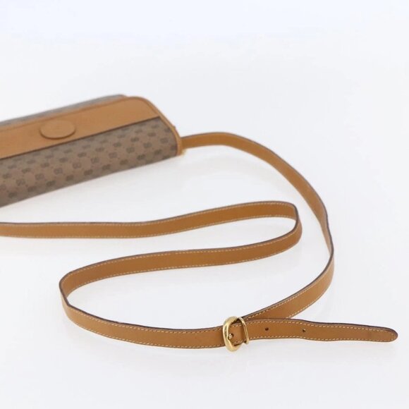 GUCCI Micro GG Supreme Shoulder Bag PVC Beige Gold 004 89 0265 Auth ki6121 - Picture 8 of 16